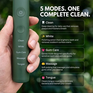 Boar Bristle Electric Toothbrush