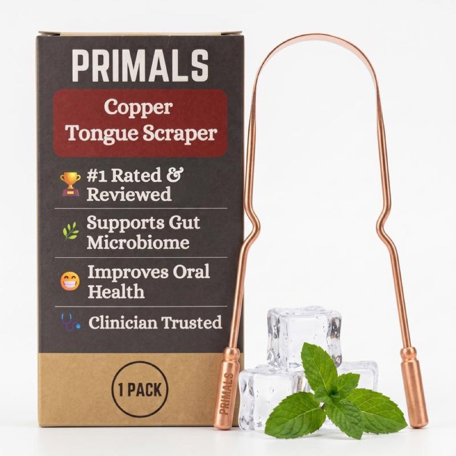 Copper Tongue Scraper