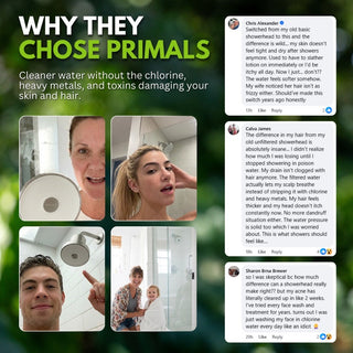 Primals Filtered Showerhead 2.0